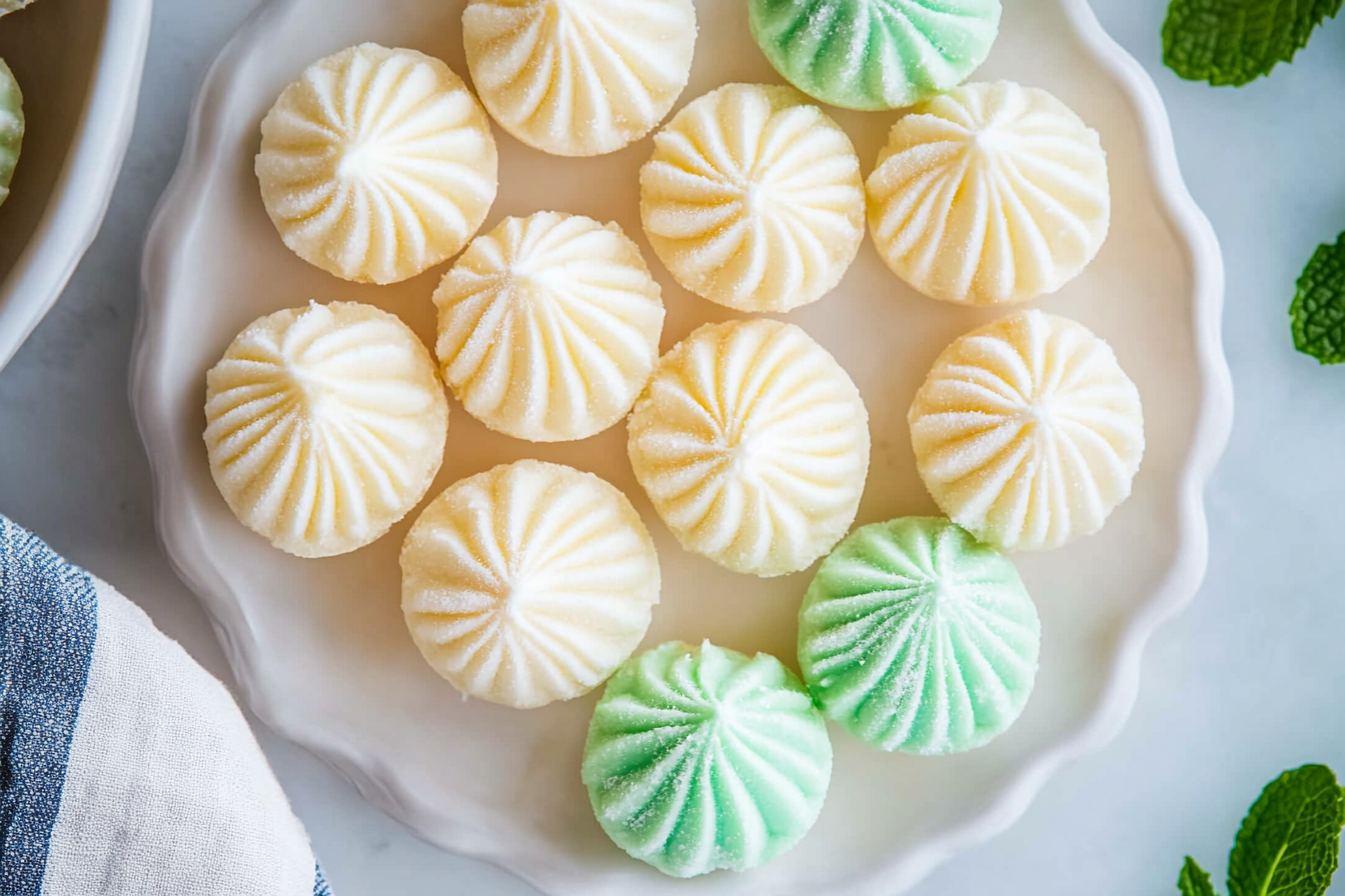 Homemade Cream Cheese Mints