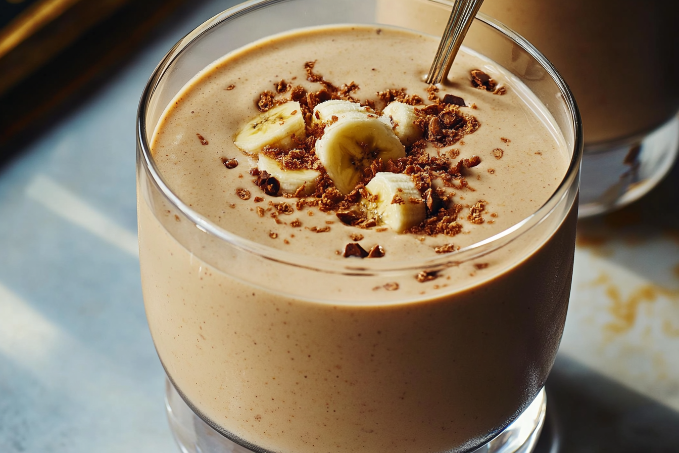 peanut butter banana smoothie