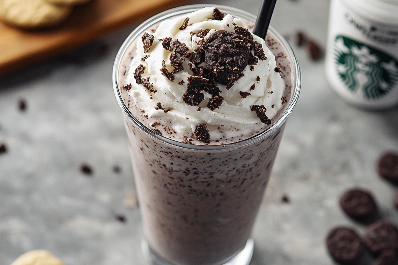 Cookies & Cream Frappuccino

