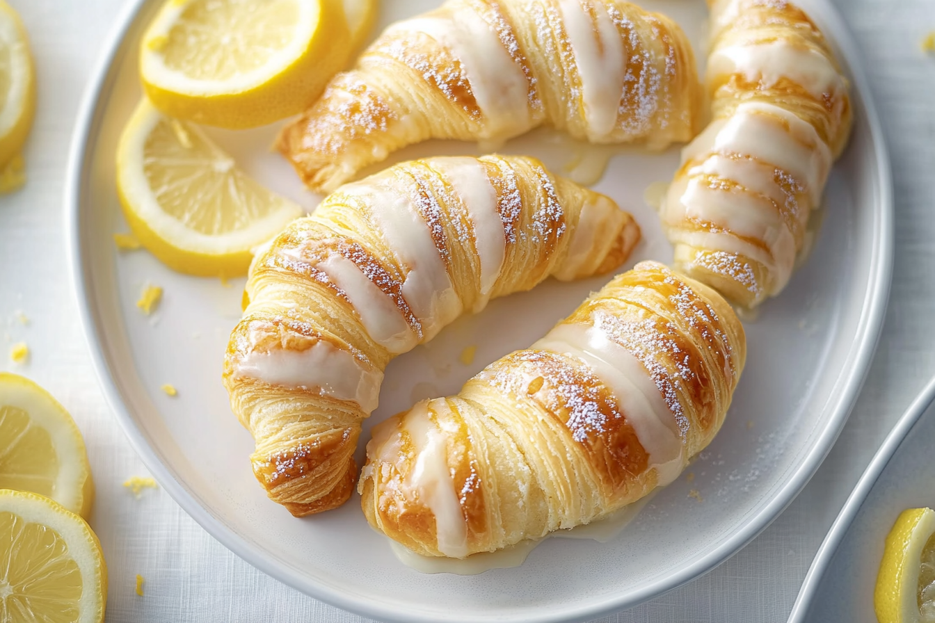 Lemon Cheesecake Crescent Rolls

