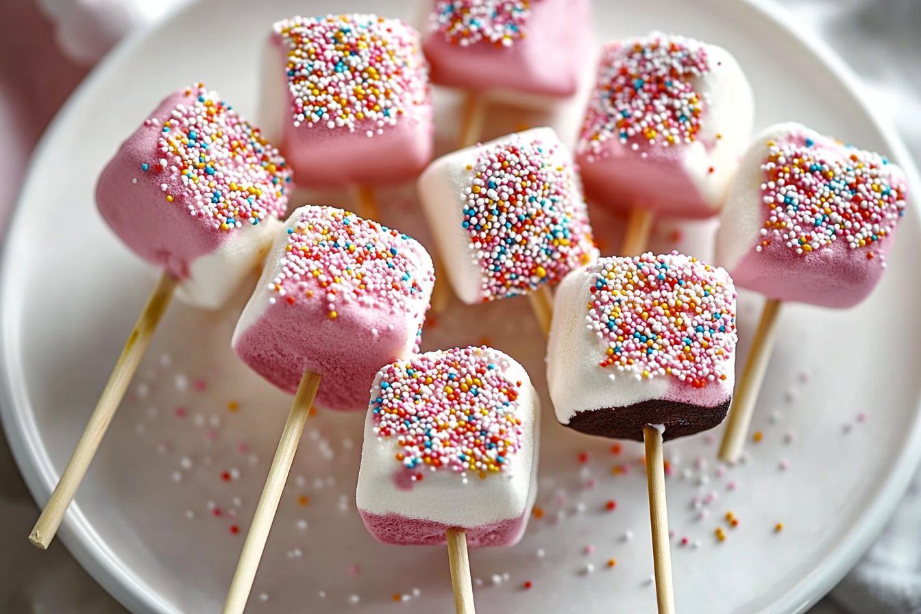Marshmallow pops