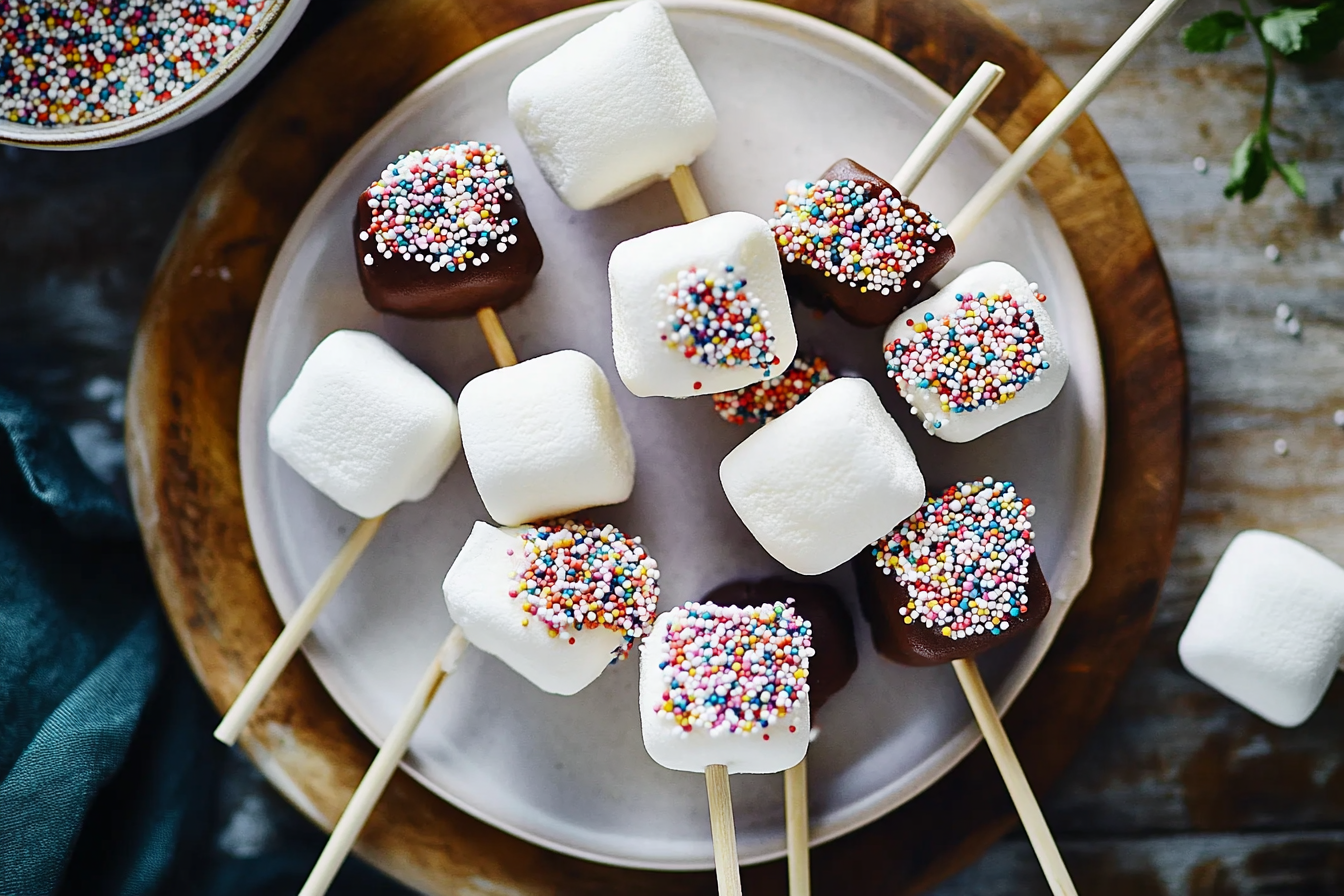 Marshmallow pops