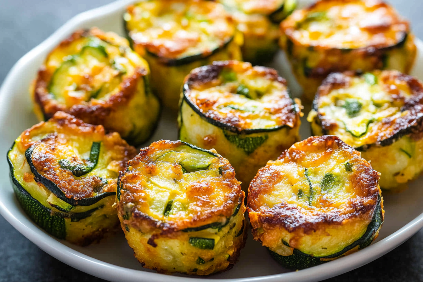 Zucchini Cheese Bites