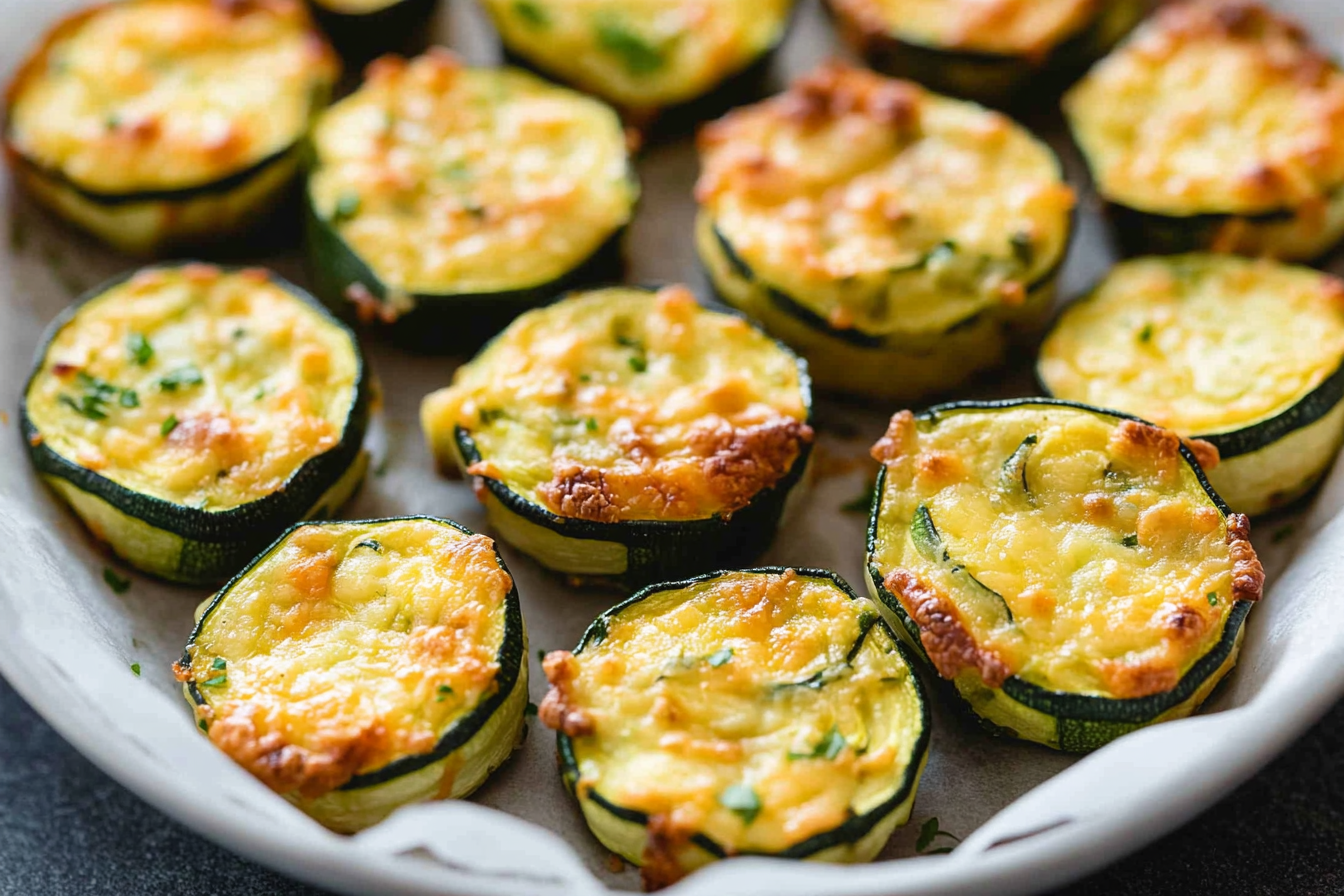 Zucchini Cheese Bites