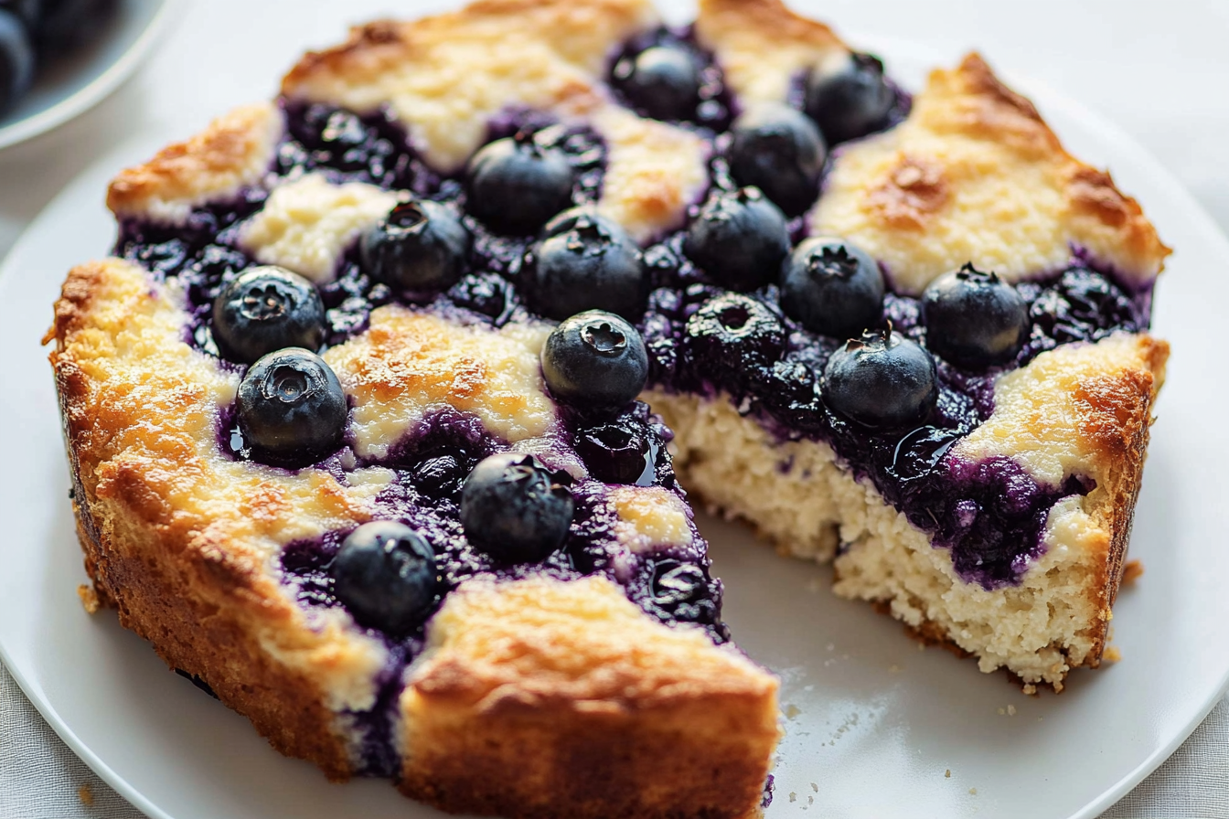 Blueberry Cottage Cheese Breakfast