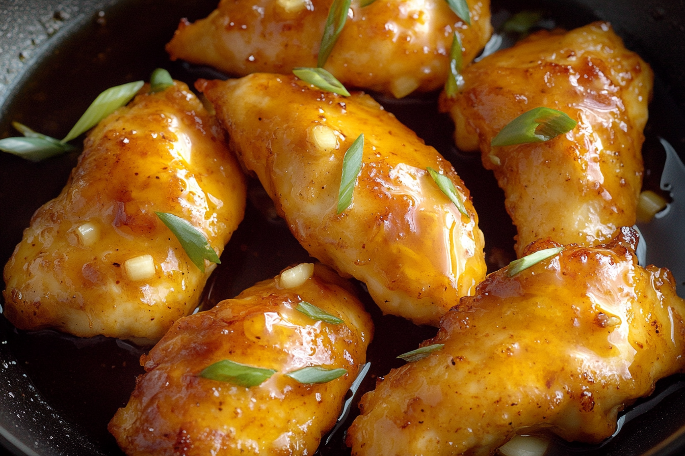Air Fryer Honey Butter Garlic Chicken Tenders