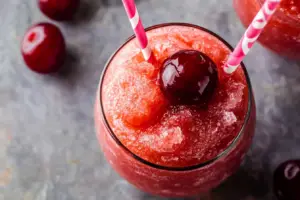 Cherry Rum and Coke Slushie