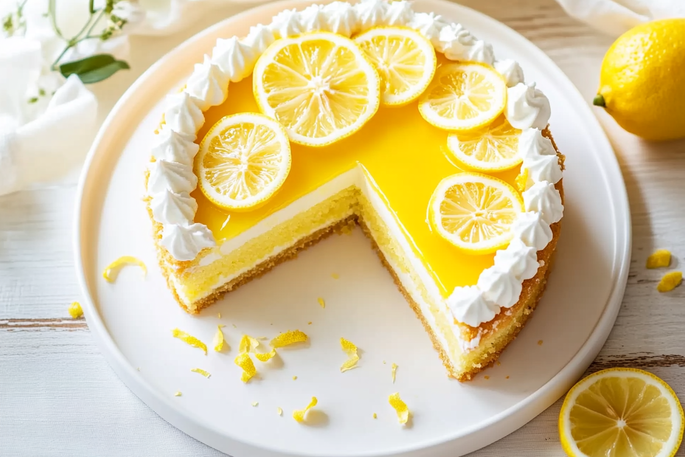 Lemon Crust Cake