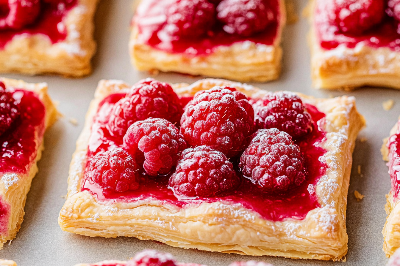 puff-pastry-raspberry-tart-recipe