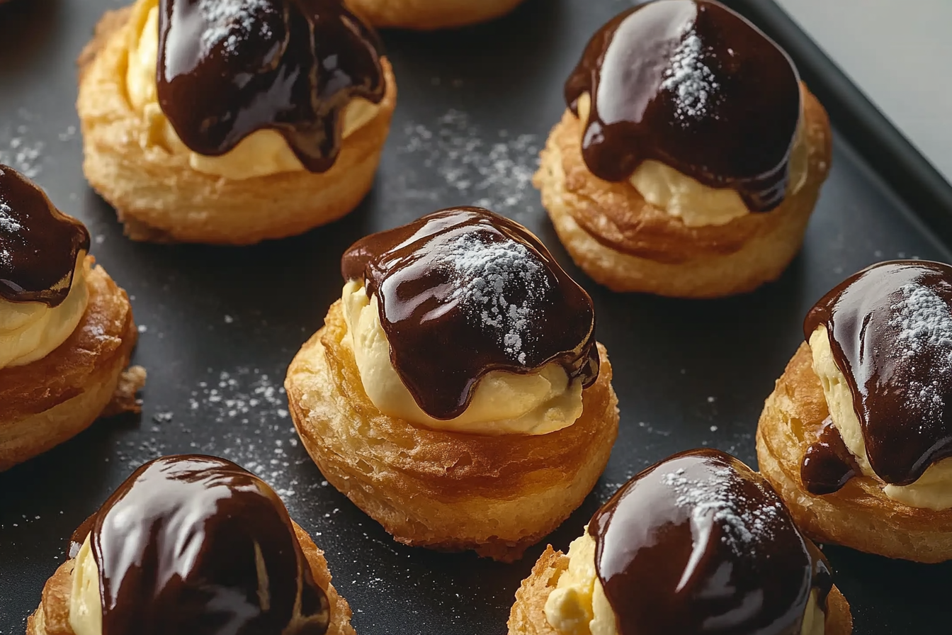 Boston Cream Puffs