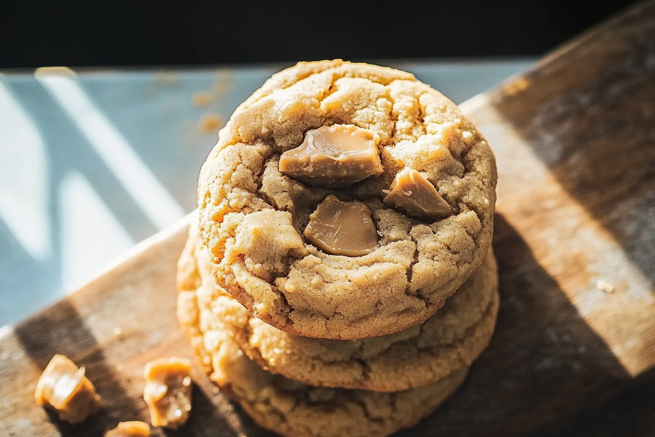 Triple Reese’s Peanut Butter Cookies