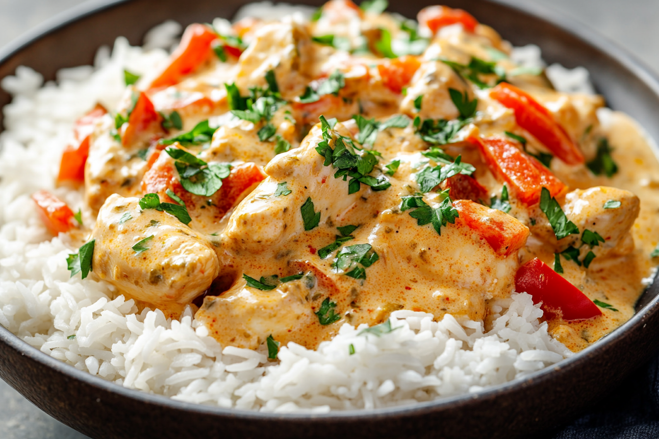 Creamy Herb Chicken & Basmati Rice