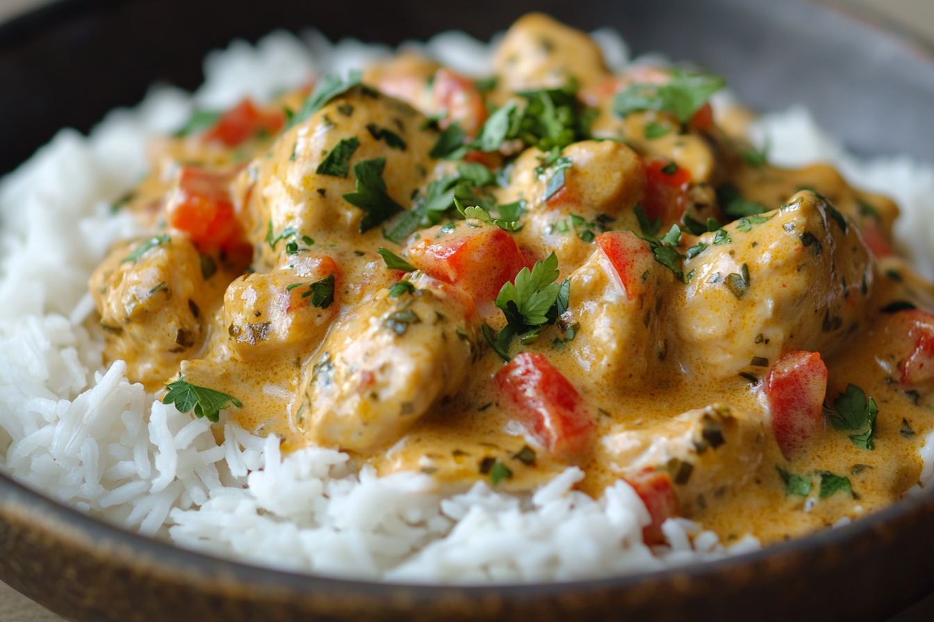 Creamy Herb Chicken & Basmati Rice