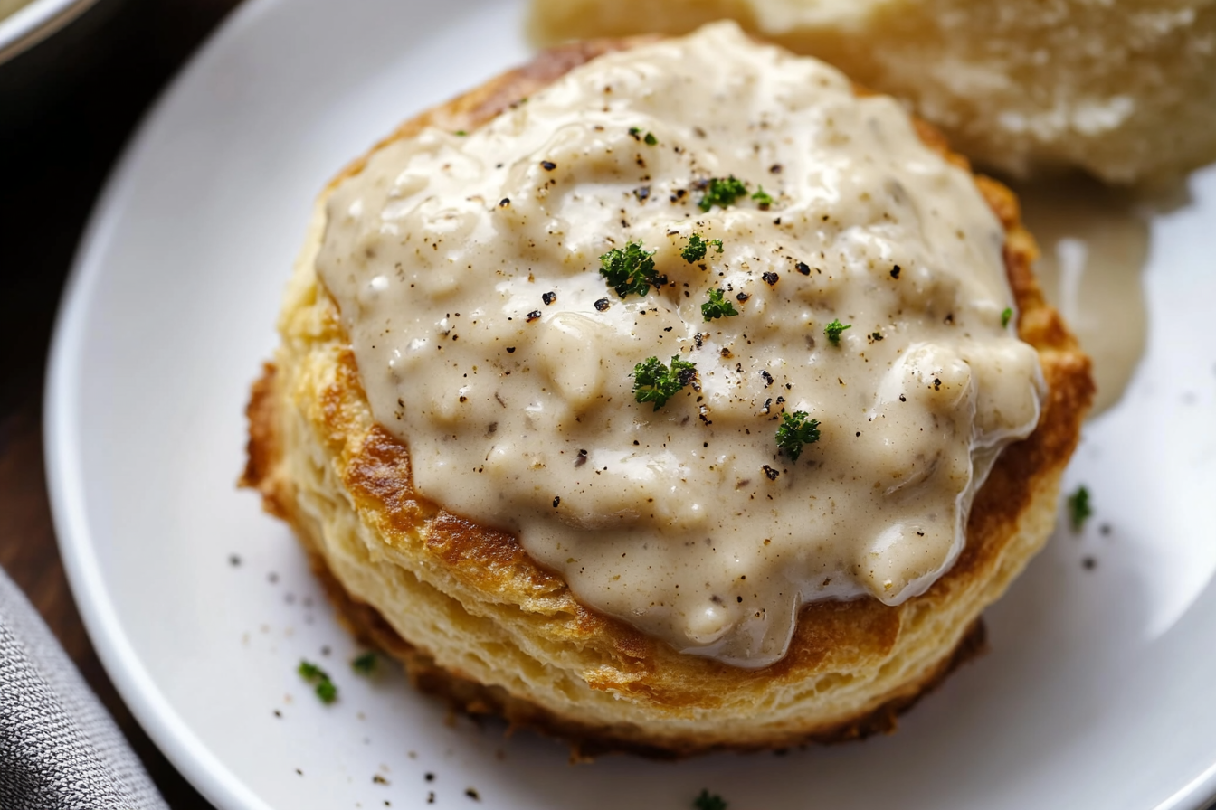 Southern Biscuits and Gravy