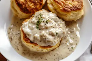 Southern Biscuits and Gravy
