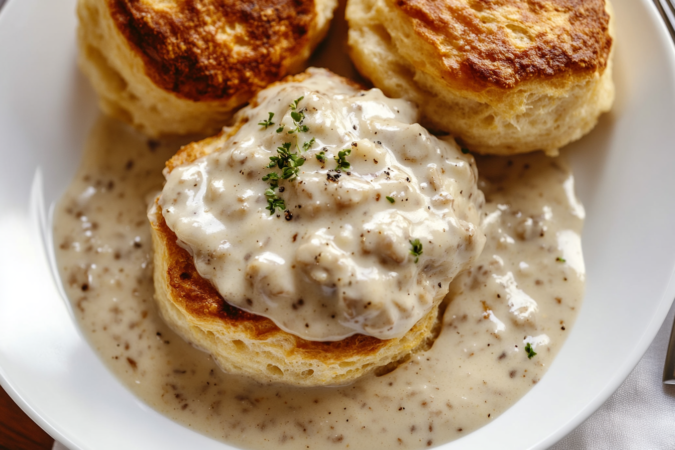 Southern Biscuits and Gravy