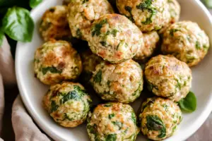 Turkey and Spinach Meatballs