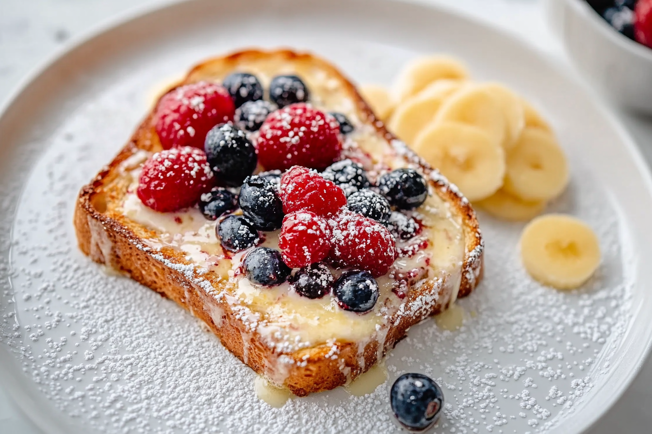 Air Fryer Yogurt Custard Toast