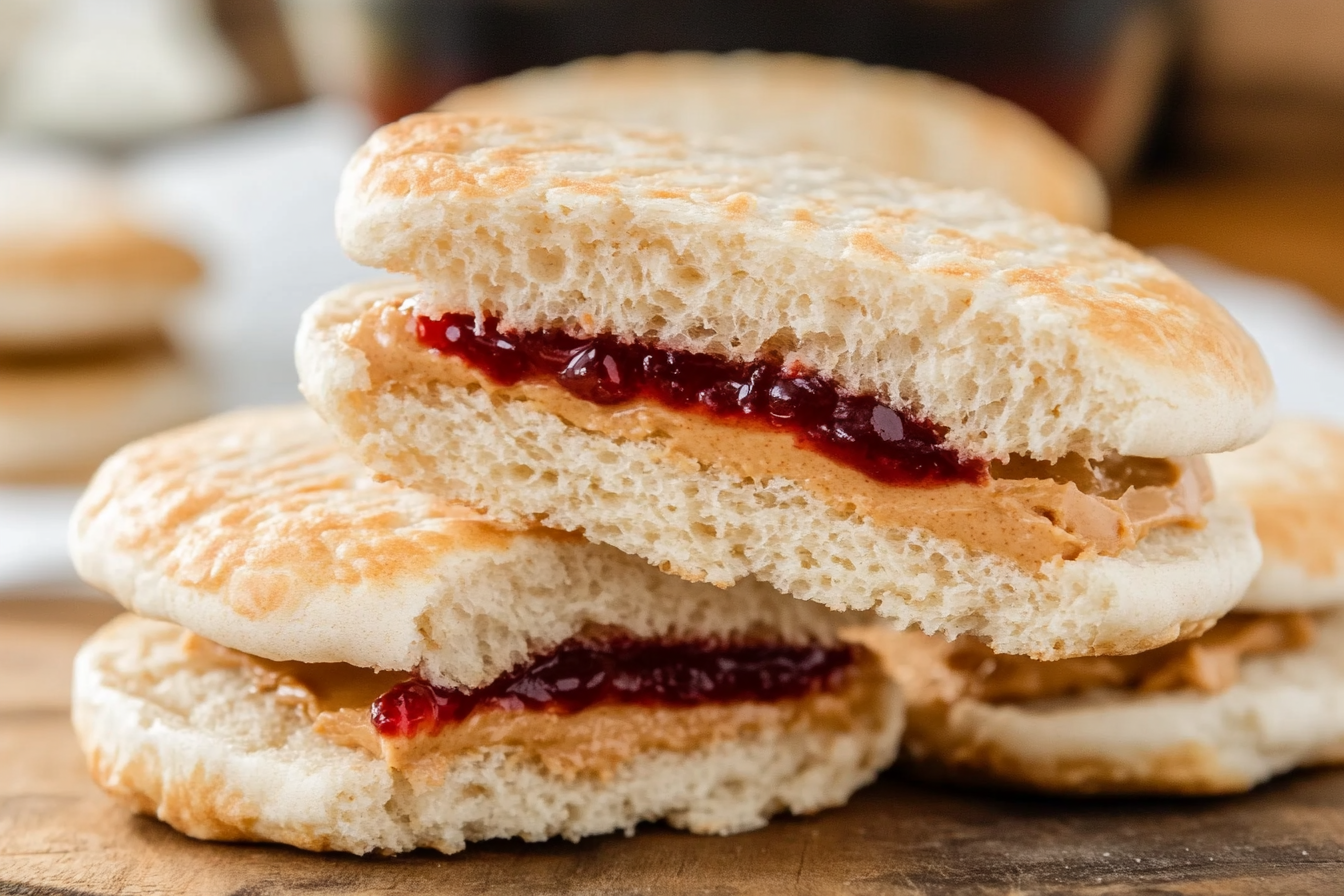 Homemade Uncrustables Sandwiches