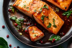 Honey Glazed Salmon