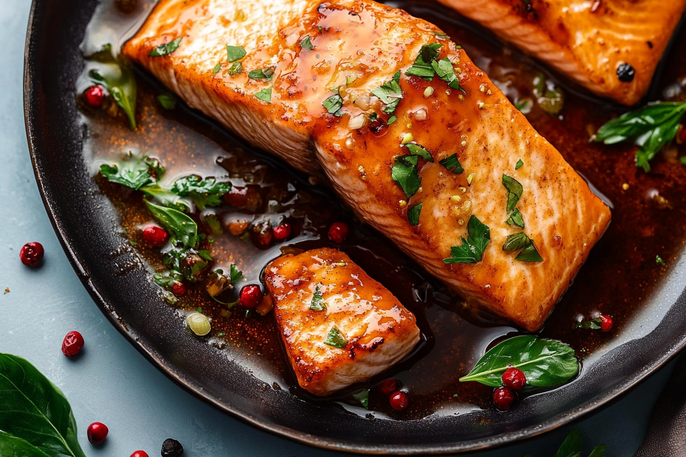 Honey Glazed Salmon