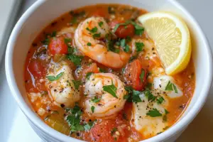 Cioppino Italian Seafood Stew