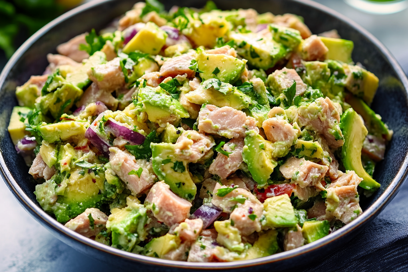 Avocado Tuna Salad