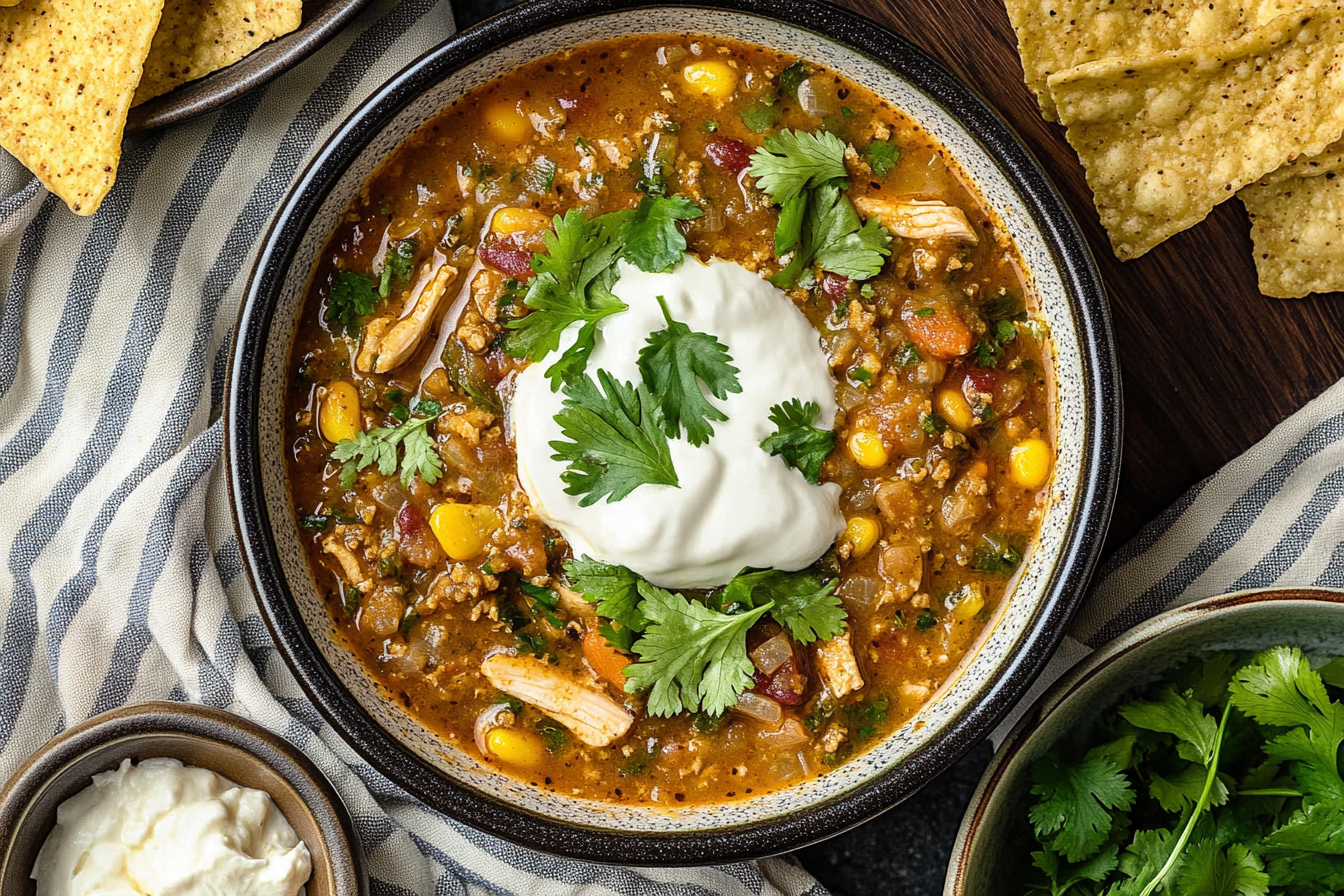 Turkey Chili Verde