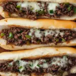 Ground Beef Philly Cheesesteaks