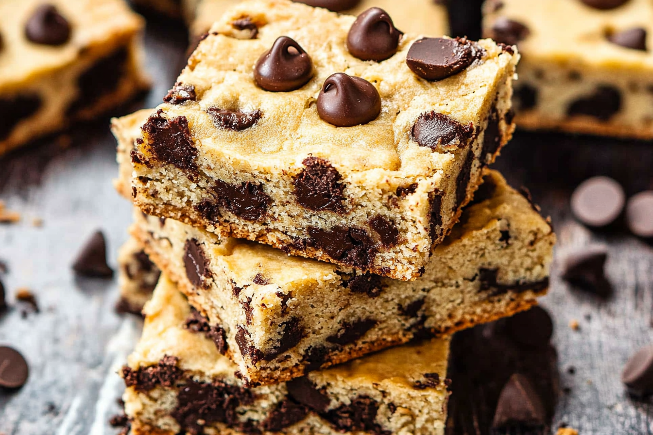 chocolate chip banana bars

