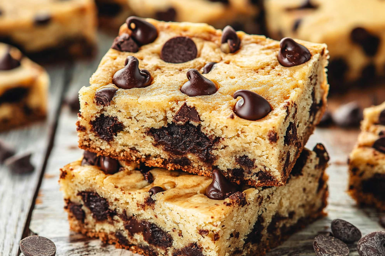 chocolate chip banana bars

