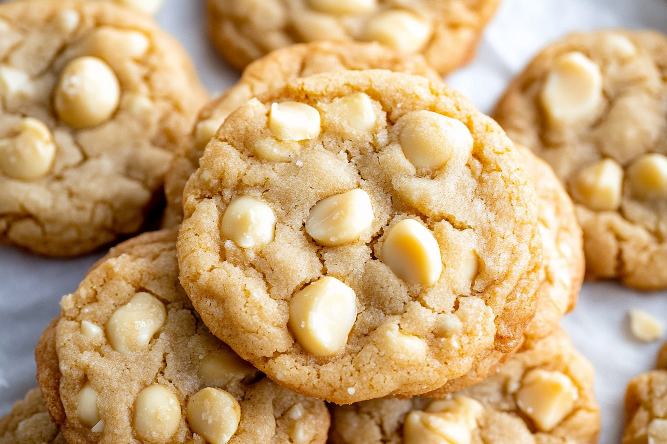 White Chocolate Macadamia Nut Cookies