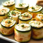 Zucchini & Cheese Roulades