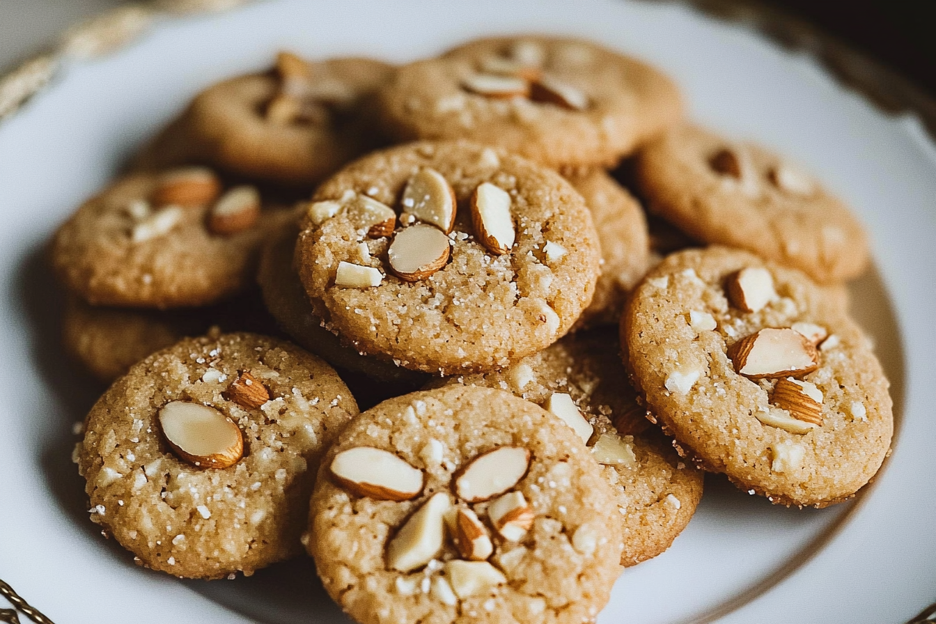 Almond Banana Cookies