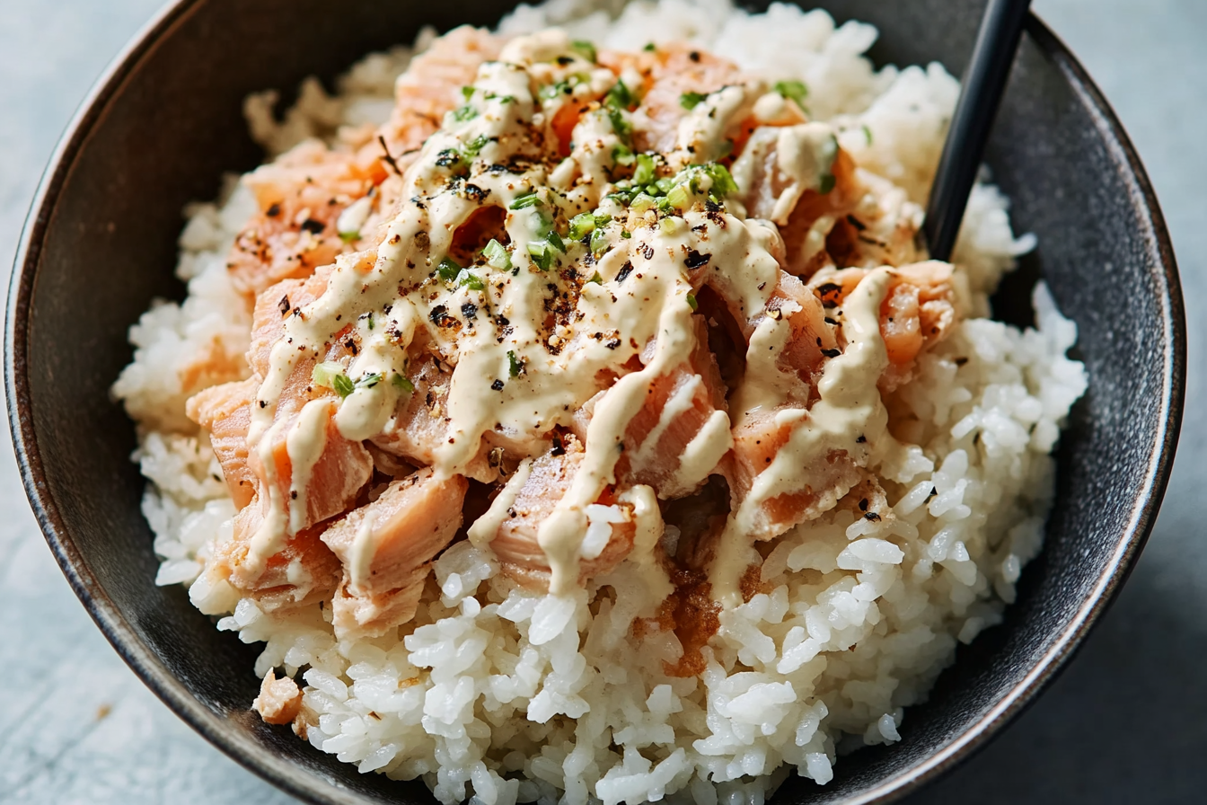 Tuna Mayo Rice Bowl