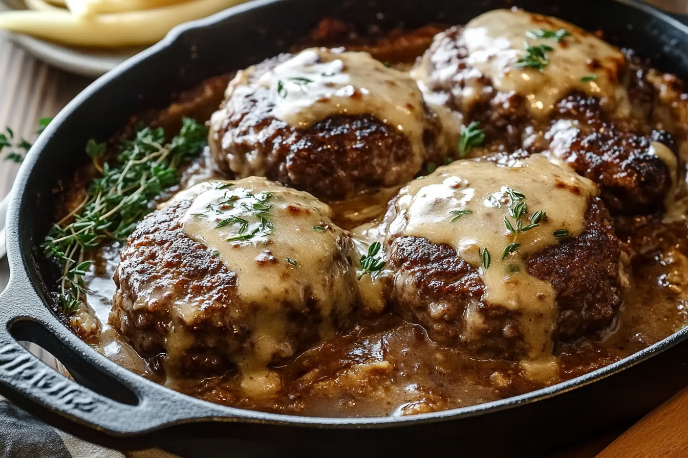 Amish Hamburger Steak Bake