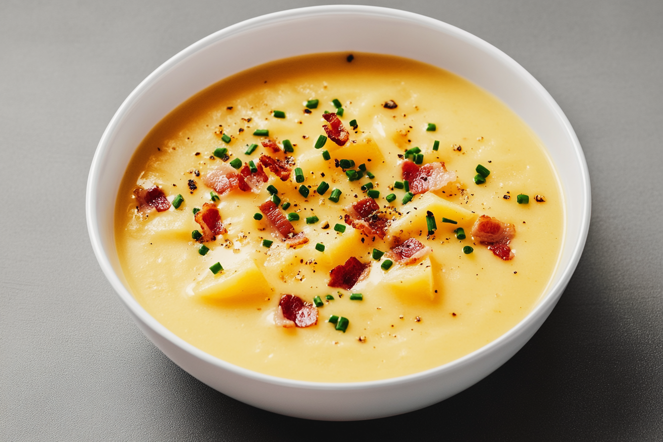 Bacon Cheddar Potato Soup Recipe