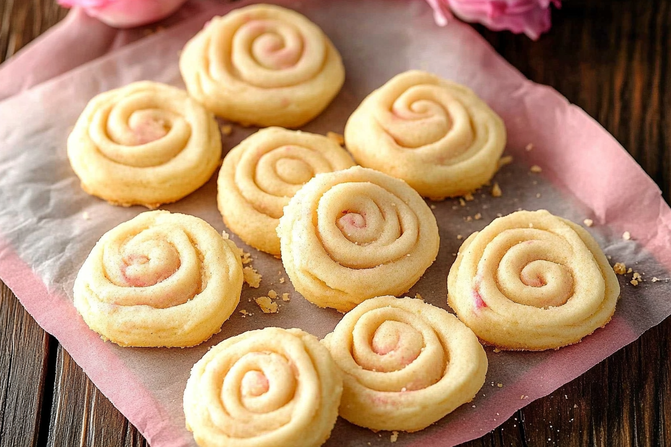 Mimosa Butter Cookies
