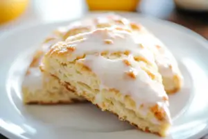 Glazed Orange Scone