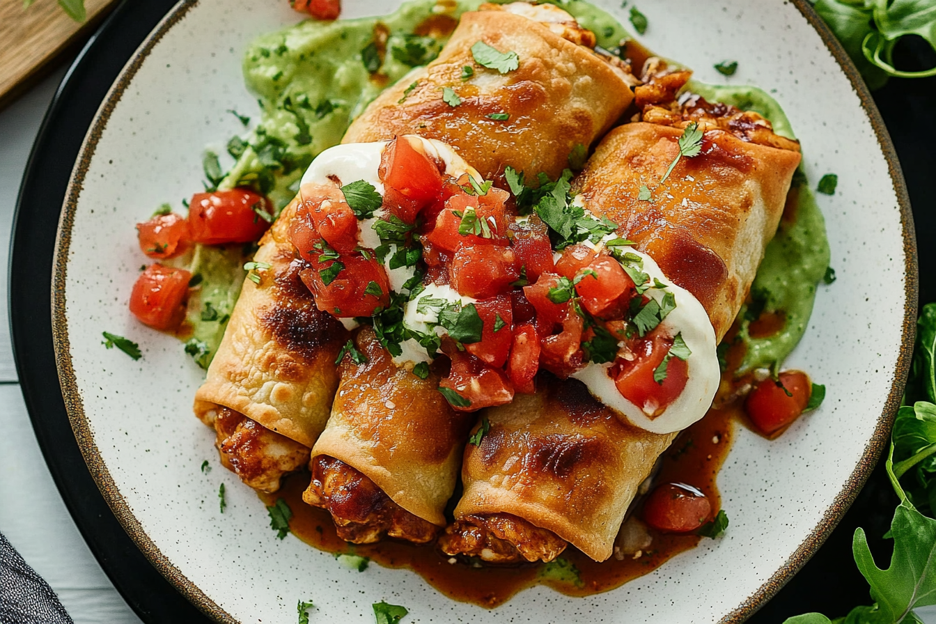 Chicken Chimichangas