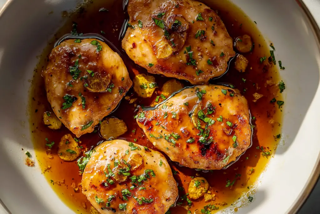 Honey Garlic Chicken Breasts