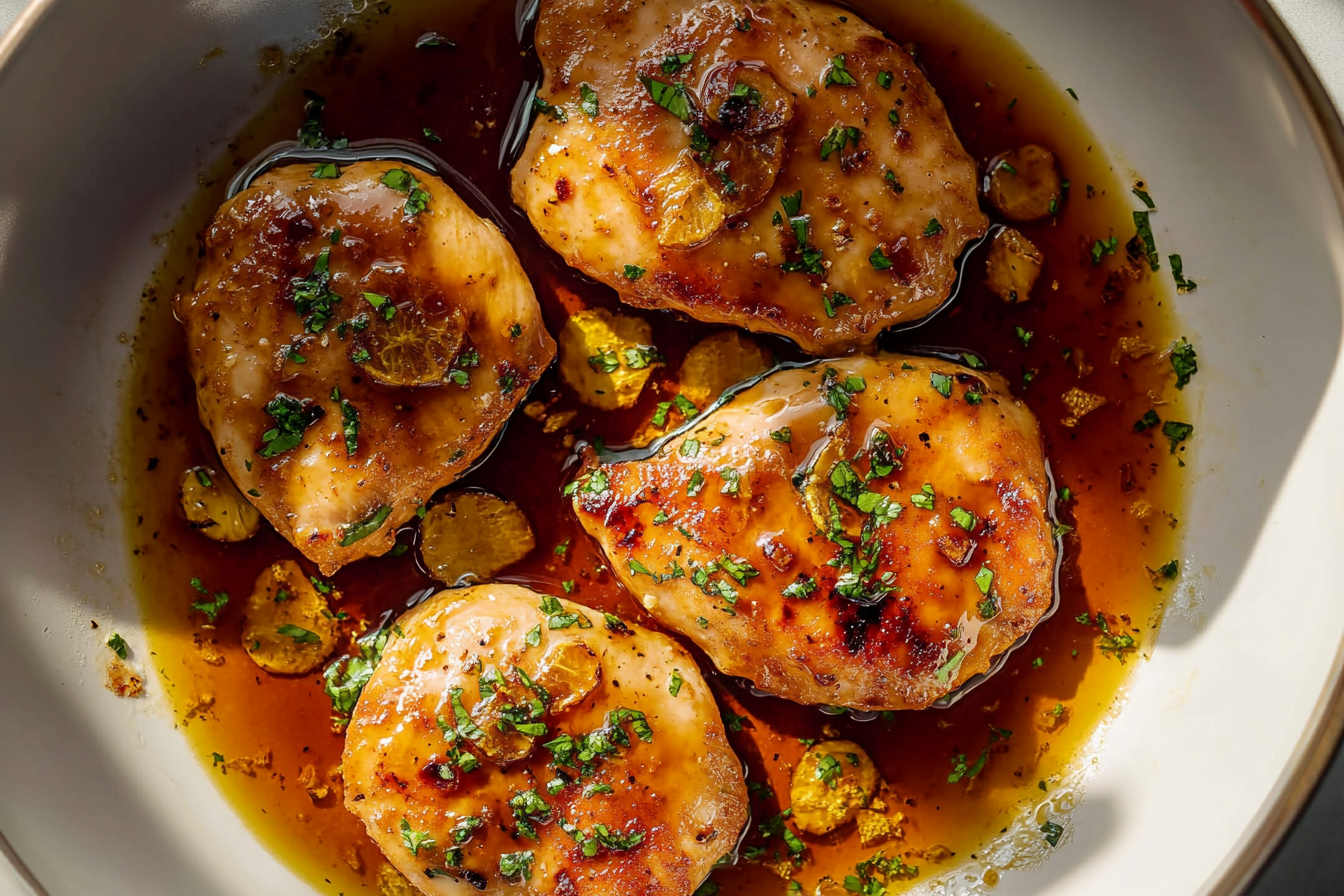 Honey Garlic Chicken Breasts