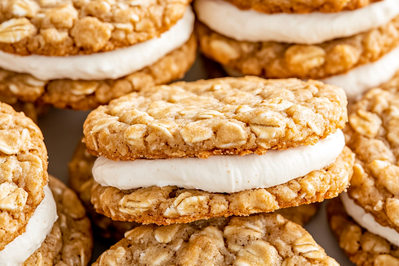 Oatmeal Cream Pie Cookies