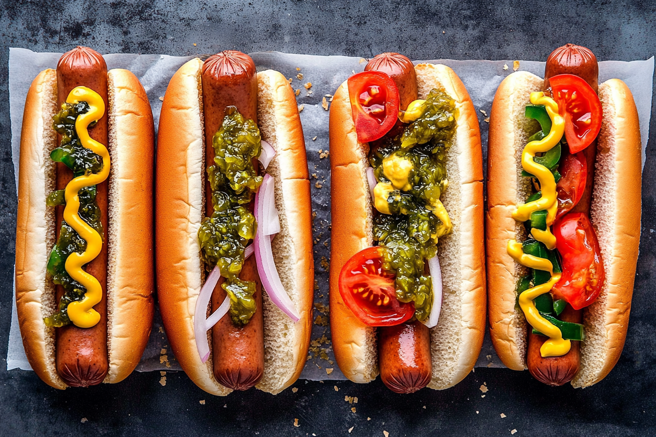 Chicago-Style Hot Dog Buns