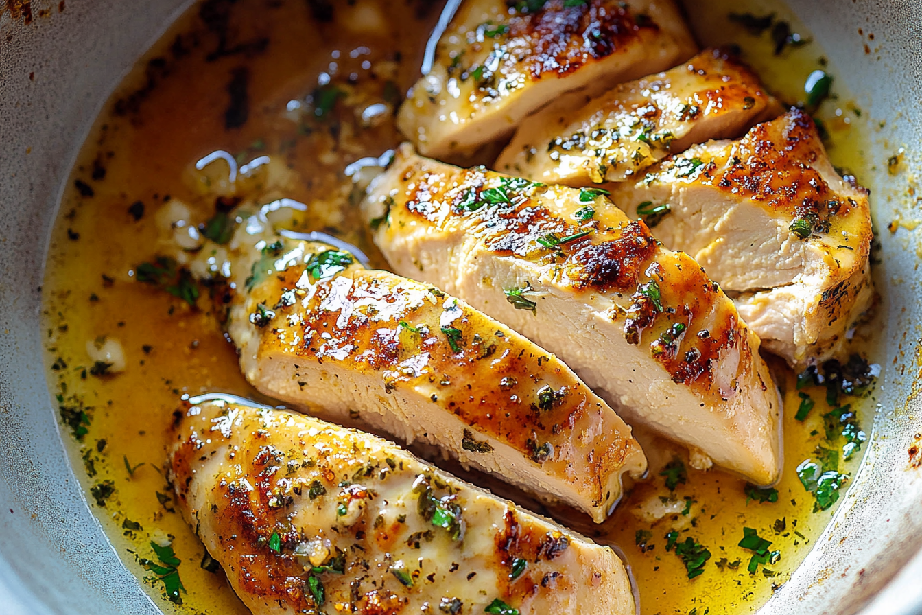 Garlic Butter Baked Chicken Breast