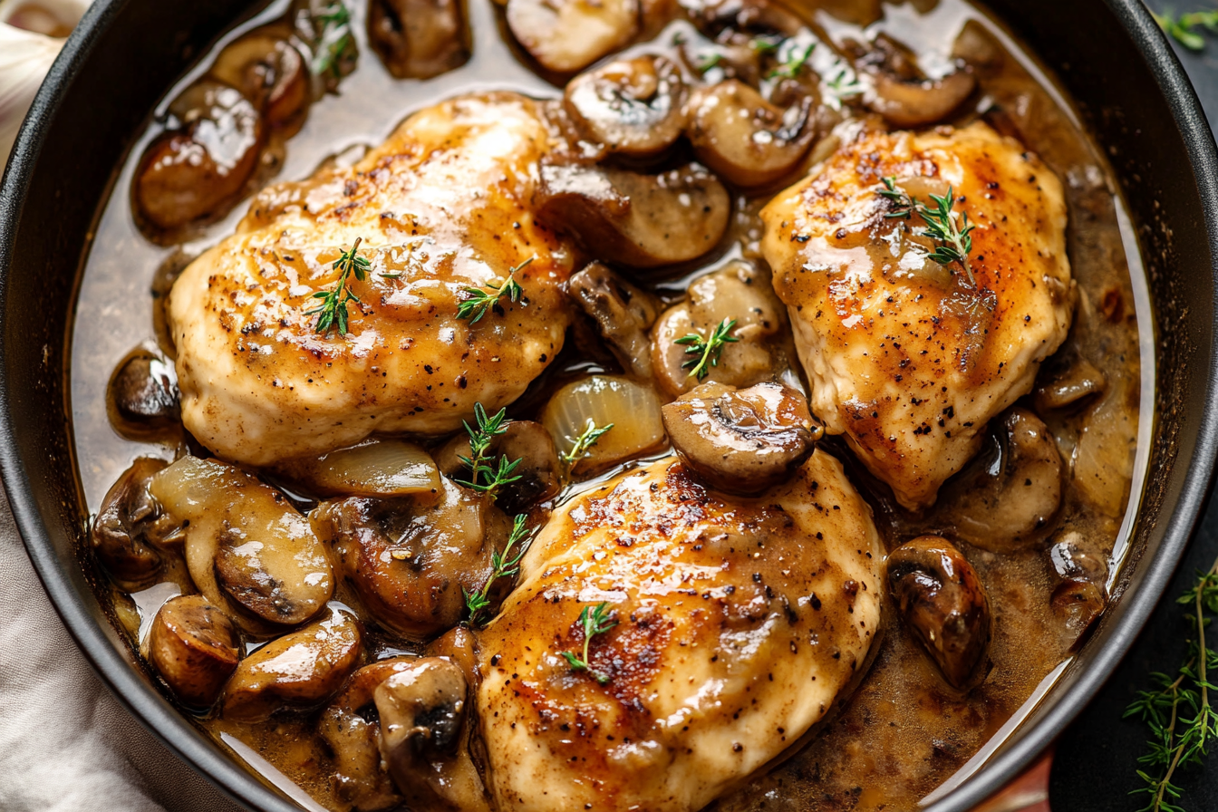 Creamy Chicken Marsala Recipe