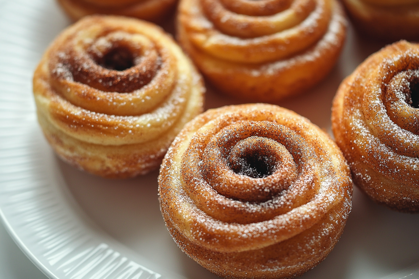Cinnamon Sugar Cruffins