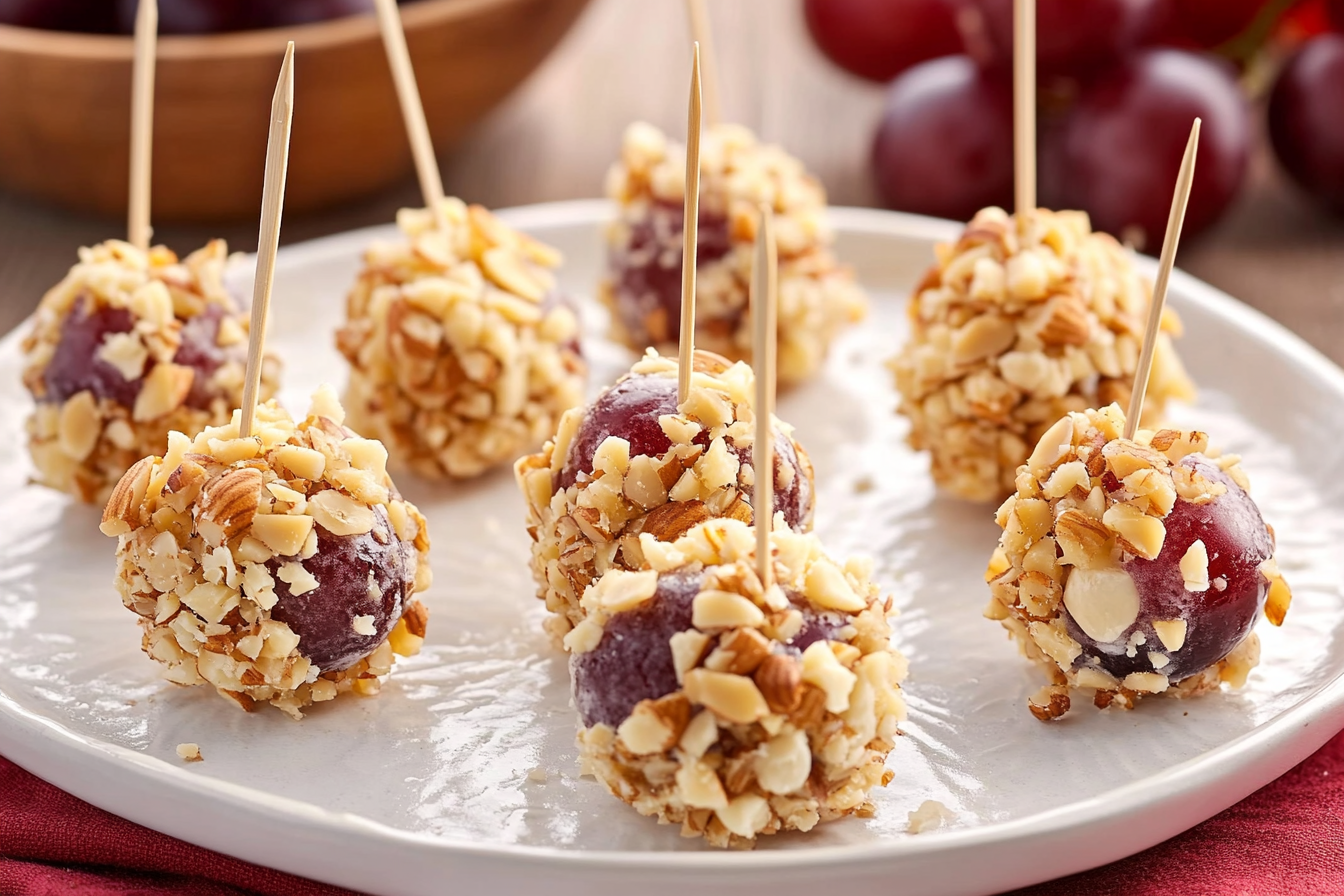 Cheese and Grape Appetizer