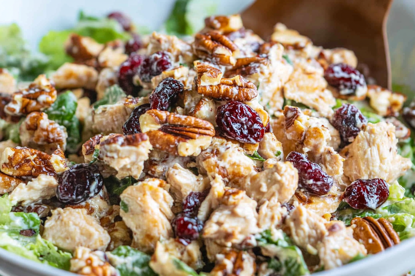 Cranberry Pecan Chicken Salad