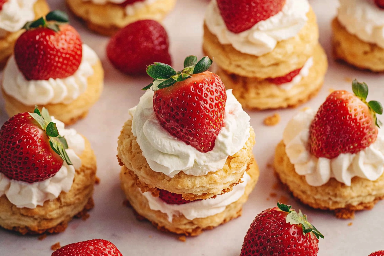 Paleo Strawberry Shortcake Biscuits 